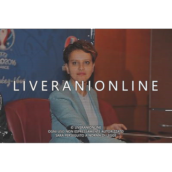 Najat Vallaud Belkacem - 25.04.2014 - Conference de presse Euro 2016 - Photo : Aurelien Meunier / Icon Sport AG ALDOL IVERANI SAS ONLY ITALY