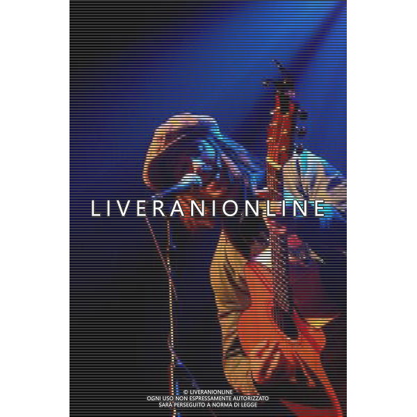 J P Cooper playing at the Ritz, Manchester as the opening act for Angie Stone, 24/4/14 Featuring Mark Javin pictured, Robin Edwards \' Scion (drums) AG ALDO LIVERANI SAS ONLY ITALY