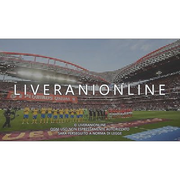 Benfica - Juventus Uefa Europa League 24-04-2014 Federico Tardito/Agenzia Aldo Liverani Sas Nella foto le squadre in campo