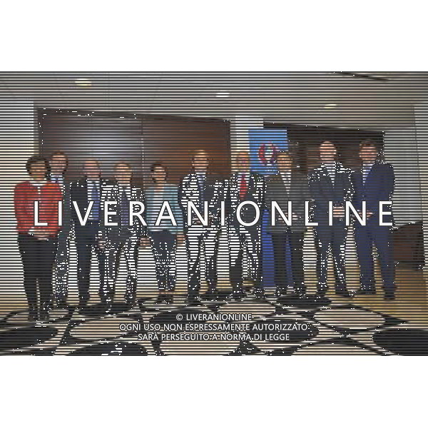 Groupe Reunion - 25.04.2014 - Conference de presse Euro 2016 - Photo : Aurelien Meunier / Icon Sport *** Local Caption *** AG ALDO LIVERANI SAS ONLY ITALY *** Local Caption ***