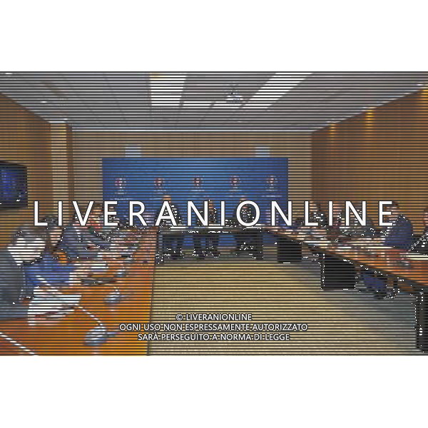Groupe Reunion - 25.04.2014 - Conference de presse Euro 2016 - Photo : Aurelien Meunier / Icon Sport *** Local Caption *** AG ALDO LIVERANI SAS ONLY ITALY *** Local Caption ***