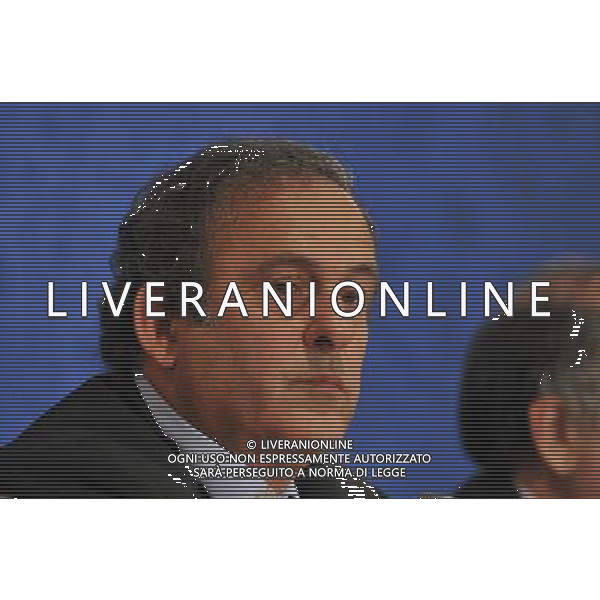 Michel Platini - 25.04.2014 - Conference de presse Euro 2016 - Photo : Aurelien Meunier / Icon Sport *** Local Caption *** AG ALDO LIVERANI SAS ONLY ITALY *** Local Caption ***