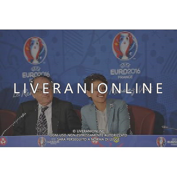 Najat Vallaud Belkacem - 25.04.2014 - Conference de presse Euro 2016 - Photo : Aurelien Meunier / Icon Sport *** Local Caption *** AG ALDO LIVERANI SAS ONLY ITALY *** Local Caption ***
