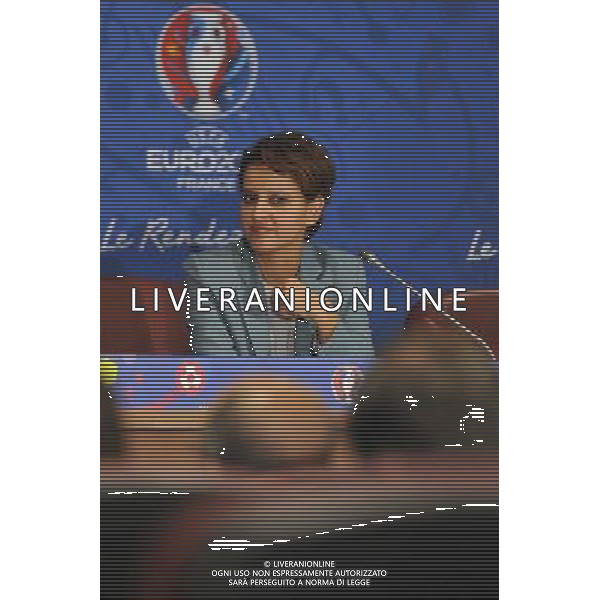 Najat Vallaud Belkacem - 25.04.2014 - Conference de presse Euro 2016 - Photo : Aurelien Meunier / Icon Sport *** Local Caption *** AG ALDO LIVERANI SAS ONLY ITALY *** Local Caption ***