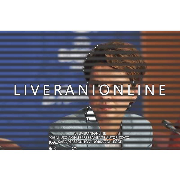 Najat Vallaud Belkacem - 25.04.2014 - Conference de presse Euro 2016 - Photo : Aurelien Meunier / Icon Sport *** Local Caption *** AG ALDO LIVERANI SAS ONLY ITALY *** Local Caption ***