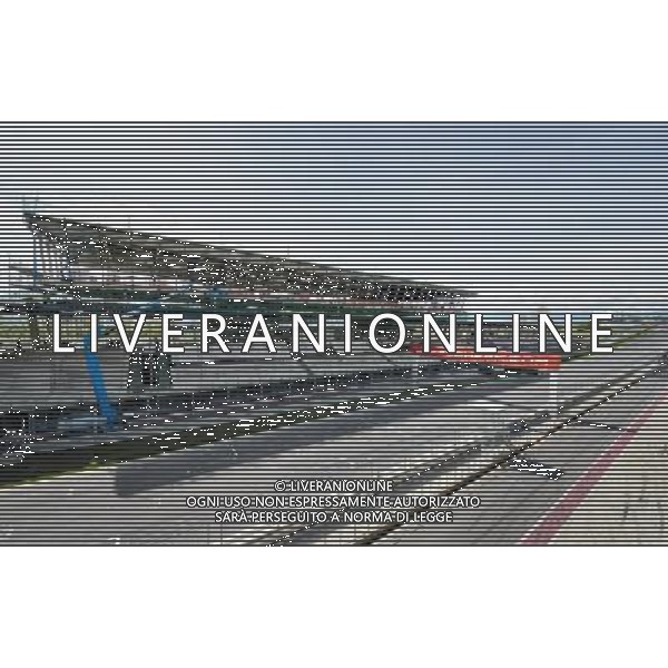 THEMENBILD - Vorberichterstattung zum Baufortschritt am Red Bull Ring vor dem Formel-1 Grand-Prix von …sterreich, welcher nach mehrjŠhriger Unterbrechung am 22. Juni 2014 wieder stattfinden wird. Aufgenommen am 23. April 2014, in Spielberg, …sterreich // ILLUSTRATION - Construction progress at the Red Bull Circuit in Spielberg. The image was taken on April, 23 th, 2014, in Spielberg. Austria, EXPA Pictures © 2014, PhotoCredit: EXPA/ Sandro Zangrando ©PHOTOHSOT/AGENZIA ALDO LIVERANI SAS - ITALY ONLY - EDITORIAL USE ONLY