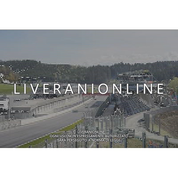 THEMENBILD - Vorberichterstattung zum Baufortschritt am Red Bull Ring vor dem Formel-1 Grand-Prix von …sterreich, welcher nach mehrjŠhriger Unterbrechung am 22. Juni 2014 wieder stattfinden wird. Aufgenommen am 23. April 2014, in Spielberg, …sterreich // ILLUSTRATION - Construction progress at the Red Bull Circuit in Spielberg. The image was taken on April, 23 th, 2014, in Spielberg. Austria, EXPA Pictures © 2014, PhotoCredit: EXPA/ Sandro Zangrando ©PHOTOHSOT/AGENZIA ALDO LIVERANI SAS - ITALY ONLY - EDITORIAL USE ONLY