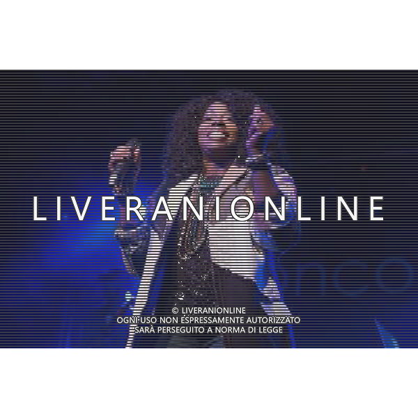 Angie Stone performs at Concorde 2 Brighton on 21 April 2014. Angie Stone (born Angela Laverne Brown) pictured. ©PHOTOSHOT/AGENZIA ALDO LIVERANI SAS - ITALY ONLY - EDITORIAL USE ONLY