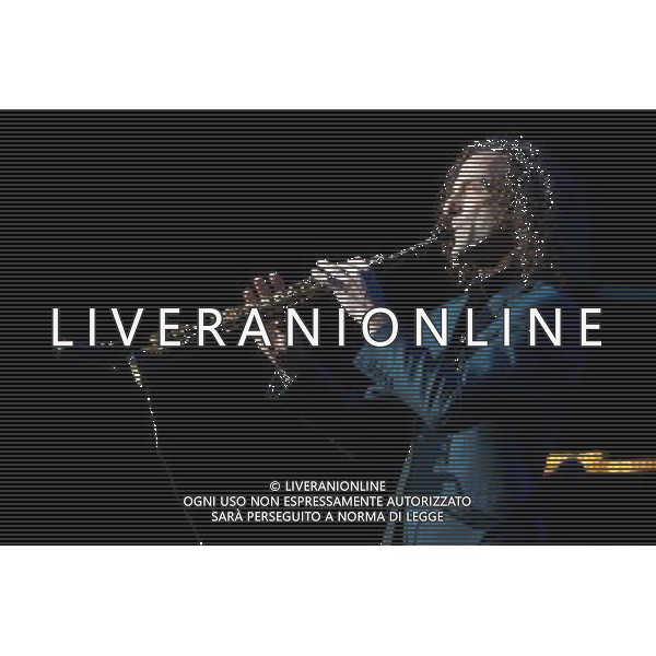 American jazz saxophonist Kenny G (born Kenneth Bruce Gorelick) performs at The Eventim Apollo (Hammersmith Apollo), London, England, UK on 22nd April 2014. ©PHOTOSHOT/AGENZIA ALDO LIVERANI SAS - ITALY ONLY - EDITORIAL USE ONLY