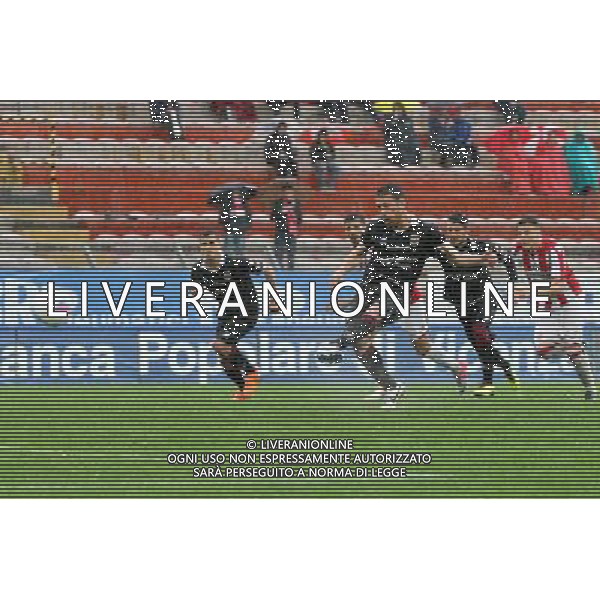 VICENZA - REGGIANA CAMPIONATO CALCIO LEGA PRO 27 APRILE 2014 NELLA FOTO IL GOL SU RIGORE DI ALESSI ©GARBUIO/AGENZIA ALDO LIVERANI SAS