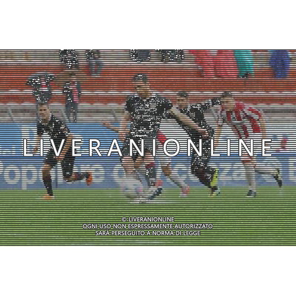 VICENZA - REGGIANA CAMPIONATO CALCIO LEGA PRO 27 APRILE 2014 NELLA FOTO IL GOL SU RIGORE DI ALESSI ©GARBUIO/AGENZIA ALDO LIVERANI SAS