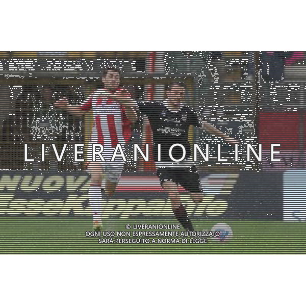 VICENZA - REGGIANA CAMPIONATO CALCIO LEGA PRO 27 APRILE 2014 NELLA FOTO ZANCHI E MUSTACCHIO ©GARBUIO/AGENZIA ALDO LIVERANI SAS