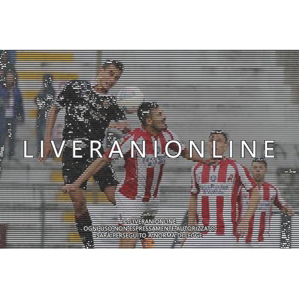 VICENZA - REGGIANA CAMPIONATO CALCIO LEGA PRO 27 APRILE 2014 NELLA FOTO DE SILVESTRO E D\'ELIA ©GARBUIO/AGENZIA ALDO LIVERANI SAS