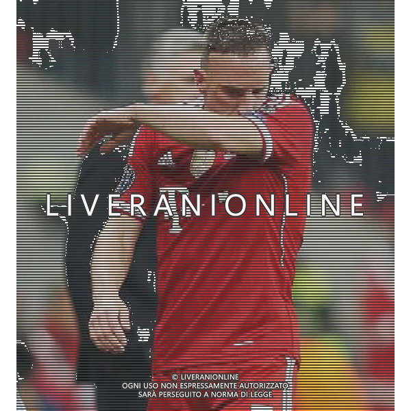firo Fu§ball, Fussball, 29.04.2014 Uefa Champions League, CL Saison 2013/2014 Halbfinale, RŸckspiel FCB FC Bayern MŸnchen Muenchen - Real Madrid CF FCB Franck Ribery RibŽry, Gestik, Geste, EnttŠuschung enttŠuscht Enttaeuschung enttaeuscht unzufrieden $worldrights Es gelten unsere AGB, einsehbar auf www.firosportphoto.de copyright by firo sportphoto: Coesfelder Str.207 48249 DŸlmen www.firosportphoto.de mail@firosportphoto.de (V o l k s b a n k B o c h u m - W i t t e n ) BLZ.: 430 601 29 Kt. Nr.: 341 117 100 Tel:Ê 02594 - 9916004 Fax:Ê02594 - 9916005 AG ALDO LIVERANI SAS ONLY ITALY