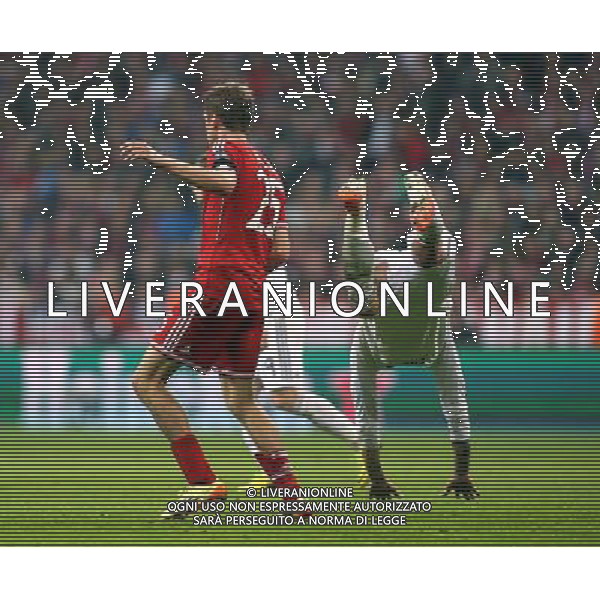 firo Fu§ball, Fussball, 29.04.2014 Uefa Champions League, CL Saison 2013/2014 Halbfinale, RŸckspiel FCB FC Bayern MŸnchen Muenchen - Real Madrid CF FCB Thomas MŸller Mueller, Landung, Real Madrid Sergio Ramos $worldrights Es gelten unsere AGB, einsehbar auf www.firosportphoto.de copyright by firo sportphoto: Coesfelder Str.207 48249 DŸlmen www.firosportphoto.de mail@firosportphoto.de (V o l k s b a n k B o c h u m - W i t t e n ) BLZ.: 430 601 29 Kt. Nr.: 341 117 100 Tel:Ê 02594 - 9916004 Fax:Ê02594 - 9916005 AG ALDO LIVERANI SAS ONLY ITALY