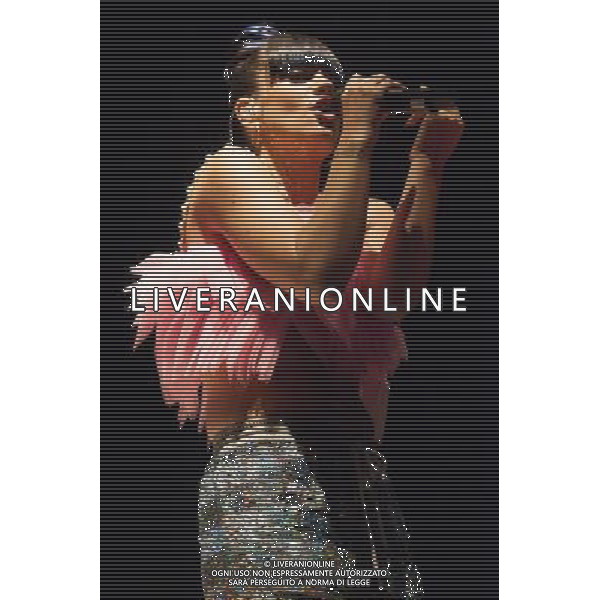 Lily Allen (Lily Rose Cooper) performs an intimate show at Shepherd\'s Bush Empire, London, England, UK on 28th April 2014 ahead of the launch of her new album \'Sheezus\'. ©photoshot/AGENZIA ALDO LIVERANI SAS - ITALY ONLY - EDITORIAL USE ONLY