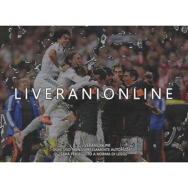 firo Fu§ball,Fussball, 29.04.2014 Uefa Champions League, Saison 2013/2014 Halbfinale - RŸckspiel, FC Bayern MŸnchen, Muenchen, FCB - Real Madrid CF, 0 : 4, Jubel, jubeln, Gestik, um Cristiano Ronaldo, CR7, Real Madrid, $worldrightsEs gelten unsere AGB, einsehbar auf www.firosportphoto.de copyright by firo sportphoto: Coesfelder Str.207 48249 DŸlmen www.firosportphoto.de mail@firosportphoto.de (V o l k s b a n k B o c h u m - W i t t e n ) BLZ.: 430 601 29 Kt. Nr.: 341 117 100 Tel:Ê 02594 - 9916004 Fax:Ê02594 - 9916005 AG ALDO LIVERANI SAS ONLY ITALY