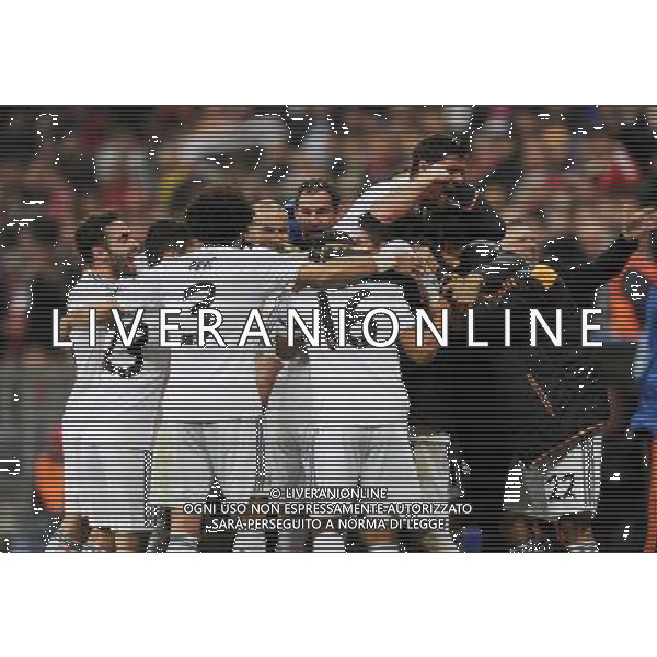 firo Fu§ball,Fussball, 29.04.2014 Uefa Champions League, Saison 2013/2014 Halbfinale - RŸckspiel, FC Bayern MŸnchen, Muenchen, FCB - Real Madrid CF, 0 : 4, Jubel, jubeln, Gestik, Cristiano Ronaldo, CR7, Real Madrid, $worldrightsEs gelten unsere AGB, einsehbar auf www.firosportphoto.de copyright by firo sportphoto: Coesfelder Str.207 48249 DŸlmen www.firosportphoto.de mail@firosportphoto.de (V o l k s b a n k B o c h u m - W i t t e n ) BLZ.: 430 601 29 Kt. Nr.: 341 117 100 Tel:Ê 02594 - 9916004 Fax:Ê02594 - 9916005 AG ALDO LIVERANI SAS ONLY ITALY