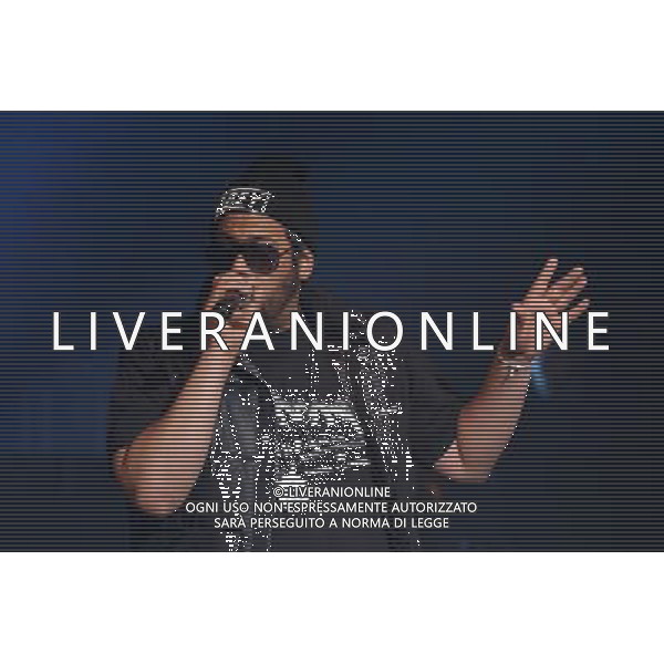 28.04.2014, Orpheum, Graz, AUT, Samy Deluxe, pictured rapper Samy Deluxe at a concert as part of his Testosterone Tour ©photoshot/AGENZIA ALDO LIVERANI SAS - ITALY ONLY - EDITORIAL USE ONLY