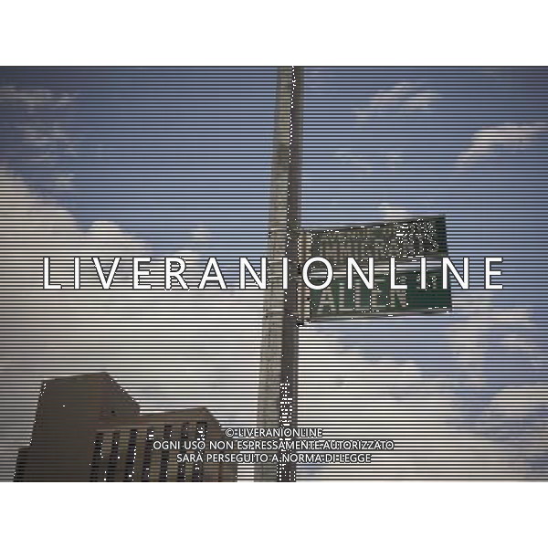 A street sign on Allen Street in the Lower East Side neighborhood of New York on Saturday, April 26, 2014 is labeled Avenue of the Immigrants to commemorate the immigrant experience. ©photoshot/AGENZIA ALDO LIVERANI SAS - ITALY ONLY - Vedute della citta\' di New York - Vita quotidiana