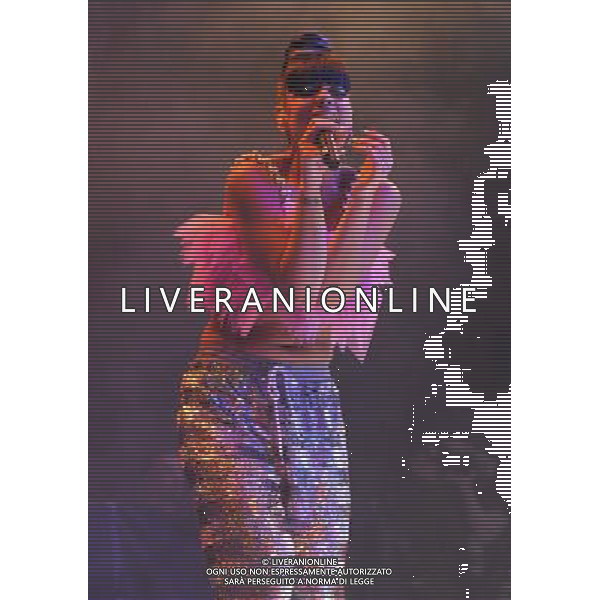  Lily Allen performing live at the Shepherds Bush Empire, London on Monday April 28, 2014. NO MIRROR ©PHOTOSHOT/AGENZIA ALDO LIVERANI SAS - ITALY ONLY - EDITORIAL USE ONLY