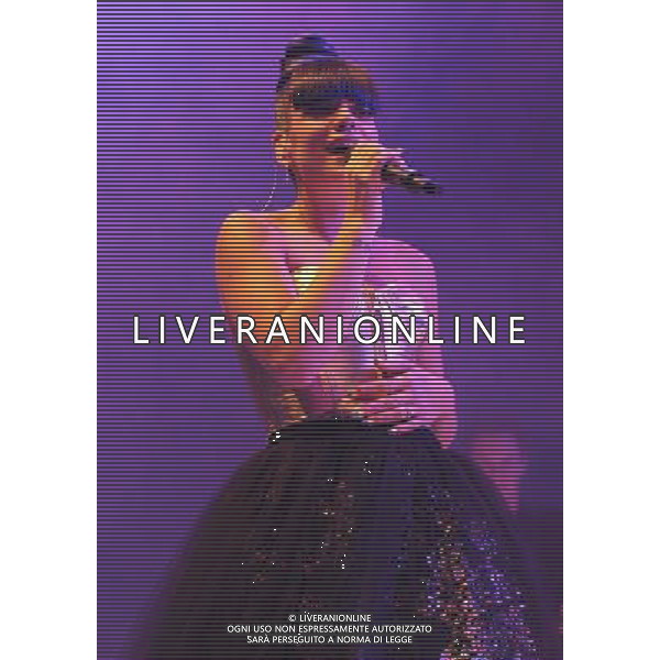  Lily Allen performing live at the Shepherds Bush Empire, London on Monday April 28, 2014. NO MIRROR ©PHOTOSHOT/AGENZIA ALDO LIVERANI SAS - ITALY ONLY - EDITORIAL USE ONLY