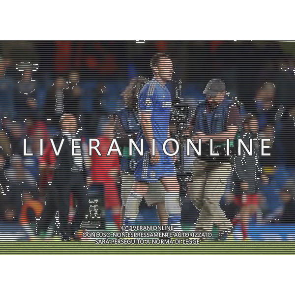 Chelsea\'s John Terry Photo by Kieran Galvin/CameraSport Football - UEFA Champions League Semi-Final Second Leg - Chelsea v Atletico Madrid - Wednesday 30th April 2014 - Stamford Bridge - London © CameraSport - 43 Linden Ave. Countesthorpe. Leicester. England. LE8 5PG - Tel: +44 (0) 116 277 4147 - admin@camerasport.com - www.camerasport.com AG ALDO LIVERANI SAS ONLY ITALY