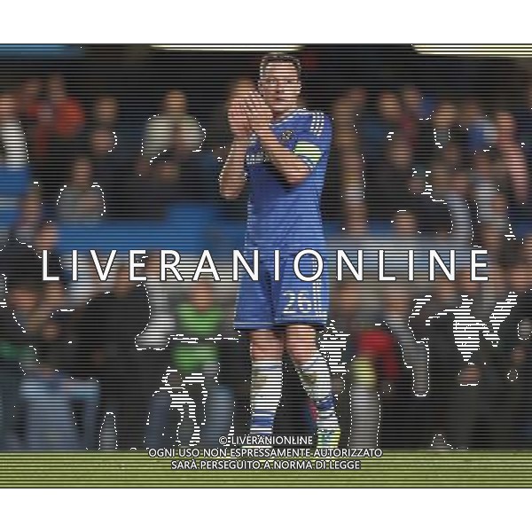 Chelsea\'s John Terry Photo by Kieran Galvin/CameraSport Football - UEFA Champions League Semi-Final Second Leg - Chelsea v Atletico Madrid - Wednesday 30th April 2014 - Stamford Bridge - London © CameraSport - 43 Linden Ave. Countesthorpe. Leicester. England. LE8 5PG - Tel: +44 (0) 116 277 4147 - admin@camerasport.com - www.camerasport.com AG ALDO LIVERANI SAS ONLY ITALY
