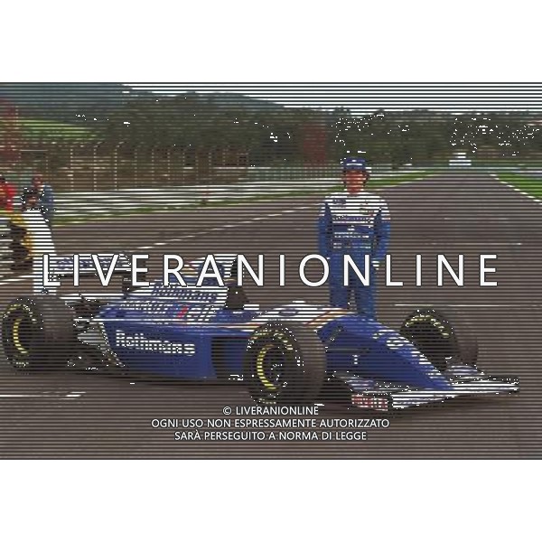  AYRTON SENNA Brazilian Formula One Racing Driver Launching the new Rothmans Williams-Renault Formula One Grand Prix Racing Car and Livery COMPULSORY CREDIT: Talking Sport/Photoshot Photo UIW 007116/E-11 19.01.1994 ©PHOTOSHOT/AGENZIA ALDO LIVERANI SAS - ITALY ONLY - EDITORIAL USE ONLY
