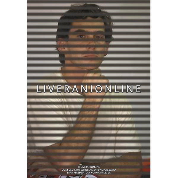 Ayrton Senna Date: Ref: B931_C2399_001 COMPULSORY CREDIT: John Rogers /StayStill/Photoshot Please agree fee before use Tel: 020 7421 6008 ©PHOTOSHOT/AGENZIA ALDO LIVERANI SAS - ITALY ONLY - EDITORIAL USE ONLY