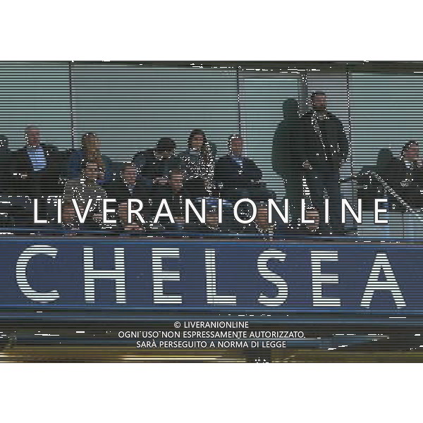  Roman Abramovich watching Athletico Madrid win 3-1 against Chelsea at Stamford Bridge in the Semi Final second leg held at Stamford Bridge, London on Wednesday April 30, 2014. AG ALDO LIVERANI SAS ONLY ITALY