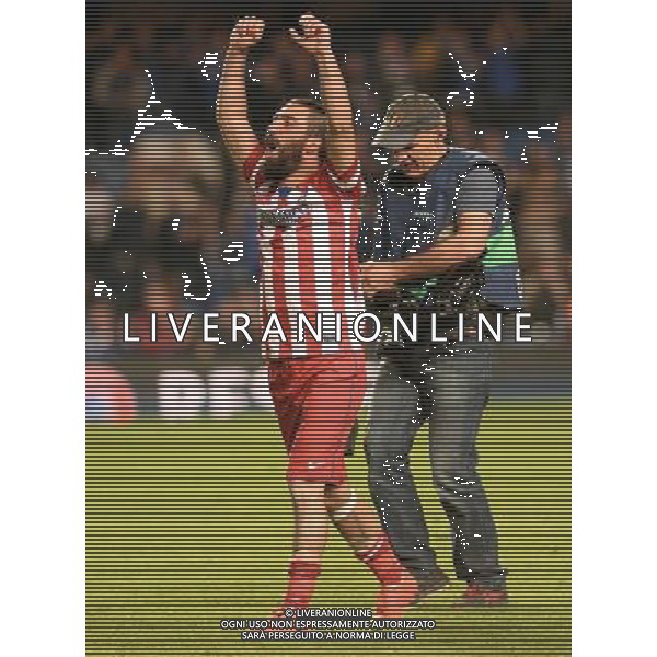  Athletico Madrid win 3-1 against Chelsea at Stamford Bridge in the Semi Final second leg held at Stamford Bridge, London on Wednesday April 30, 2014. AG ALDO LIVERANI SAS ONLY ITALY