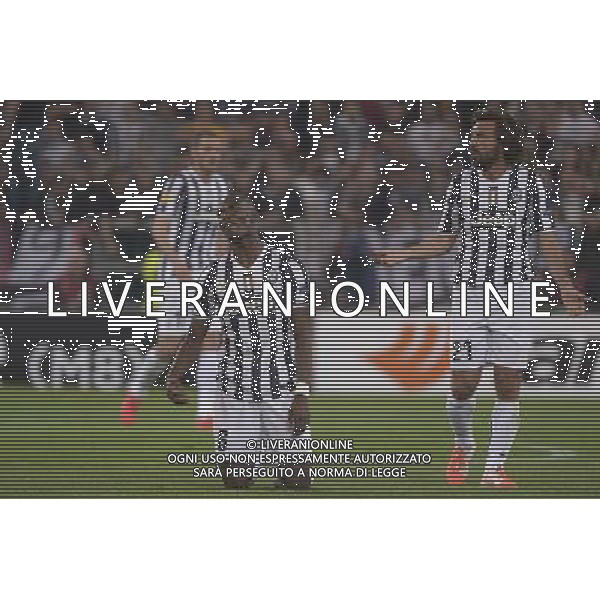 Juventus - Benfica Uefa Europa League Semifinali di Ritorno Federico Tardito/Agenzia Aldo Liverani Sas Nella foto Pogba