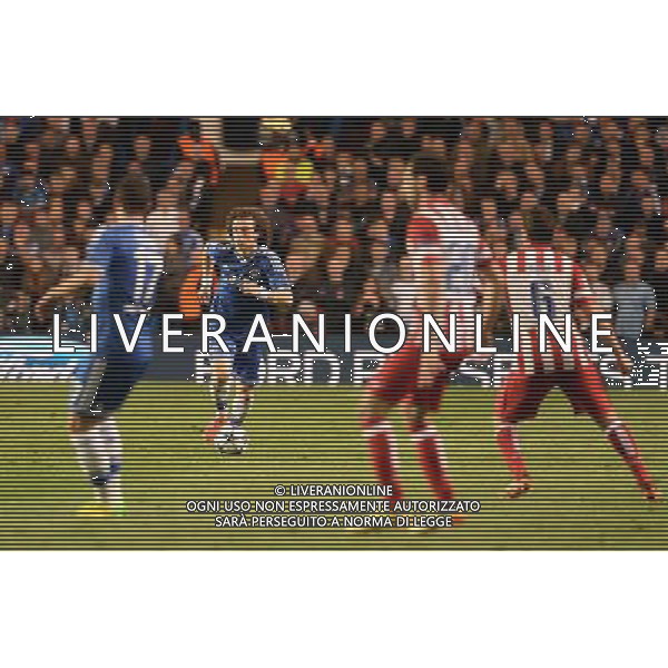  David Luiz as Atletico Madrid win 3-1 against Chelsea in the Semi Final second leg, held at Stamford Bridge, London on Wednesday April 30, 2014. AG ALDO LIVERANI SAS ONLY ITALY
