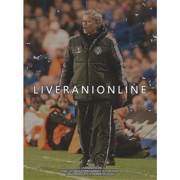  Jose Mourinho and Diego Simone on the touchline as Atletico Madrid win 3-1 against Chelsea in the Semi Final second leg, held at Stamford Bridge, London on Wednesday April 30, 2014. AG ALDO LIVERANI SAS ONLY ITALY
