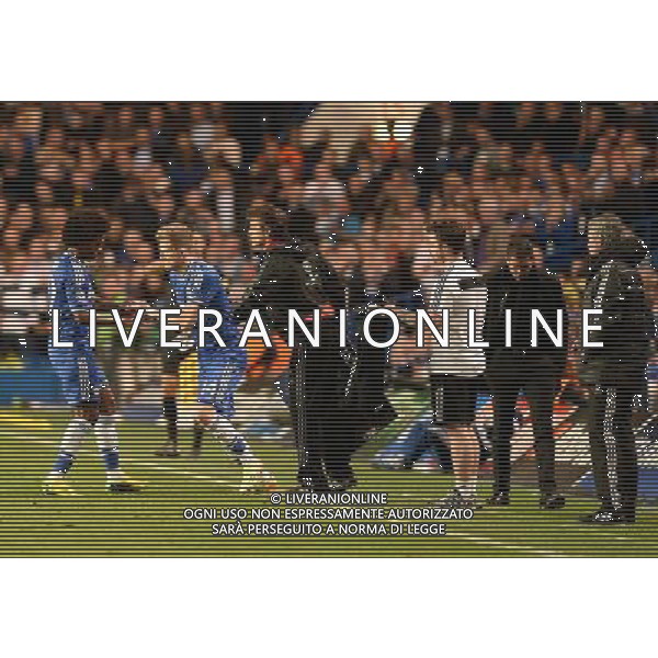  Atletico Madrid win 3-1 against Chelsea in the Semi Final second leg, held at Stamford Bridge, London on Wednesday April 30, 2014. AG ALDO LIVERANI SAS ONLY ITALY