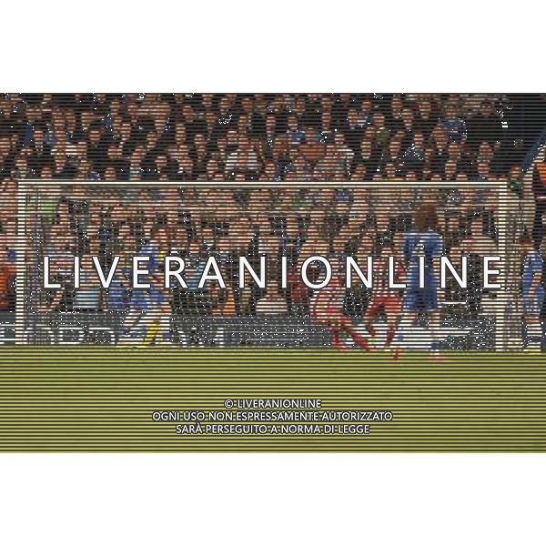  Atletico Madrid win 3-1 against Chelsea in the Semi Final second leg, held at Stamford Bridge, London on Wednesday April 30, 2014. AG ALDO LIVERANI SAS ONLY ITALY