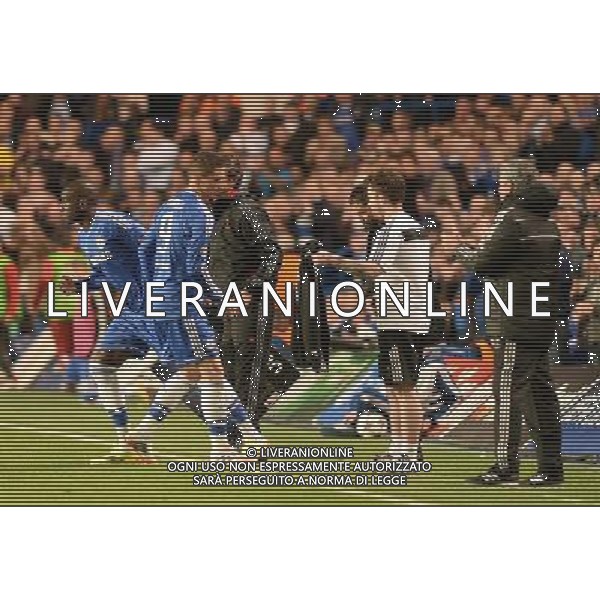  Atletico Madrid win 3-1 against Chelsea in the Semi Final second leg, held at Stamford Bridge, London on Wednesday April 30, 2014. AG ALDO LIVERANI SAS ONLY ITALY