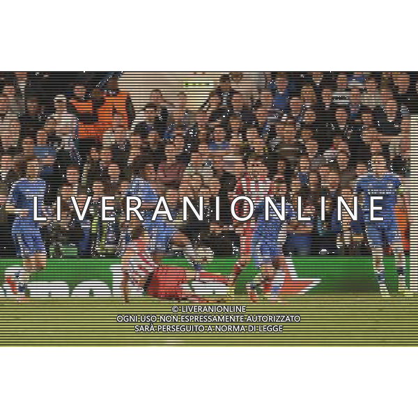  Atletico Madrid win 3-1 against Chelsea in the Semi Final second leg, held at Stamford Bridge, London on Wednesday April 30, 2014. AG ALDO LIVERANI SAS ONLY ITALY