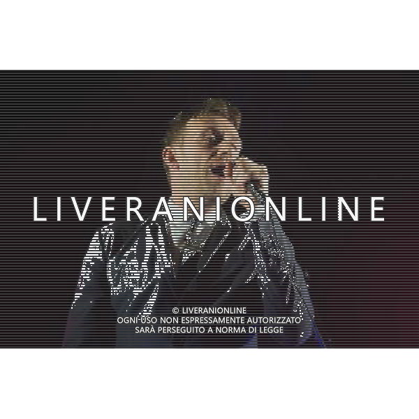 Damon Albarn performs at Rivoli Ballroom, Brockley, London on 30 April 2014. Damon is a solo singer/songwriter/musician as well as front man and vocalist of Britpop band Blur as well as virtual band Gorillaz AG ALDO LIVERANI SAS ONLY ITALY