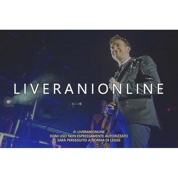 Damon Albarn performs at Rivoli Ballroom, Brockley, London on 30 April 2014. Damon is a solo singer/songwriter/musician as well as front man and vocalist of Britpop band Blur as well as virtual band Gorillaz AG ALDO LIVERANI SAS ONLY ITALY