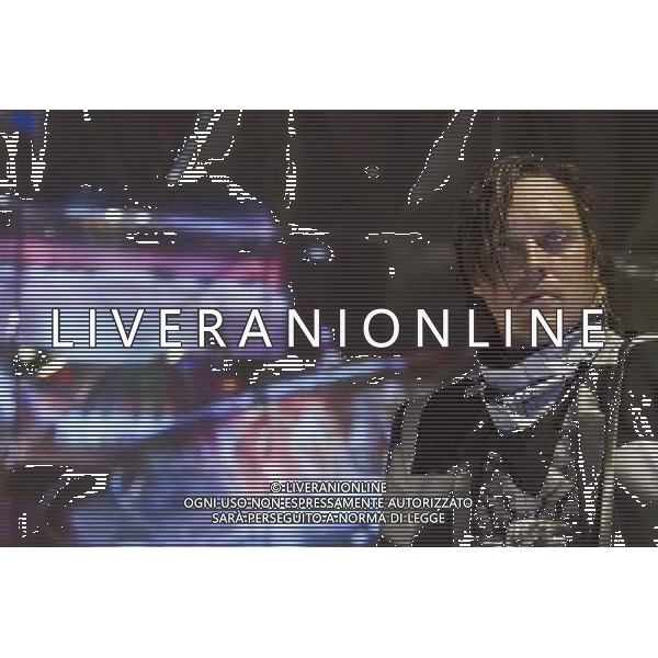 Picture By: Chris Casella / Retna Pictures - Arcade Fire - Live act performing at Schottenstein Arena in Columbus, Oh - April 29, 2014. AG ALDO LIVERANI SAS ONLY ITALY