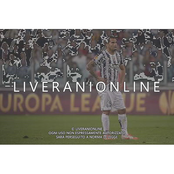 Juventus - Benfica Uefa Europa League Semifinali di Ritorno Federico Tardito/Agenzia Aldo Liverani Sas Nella foto delusione Tevez