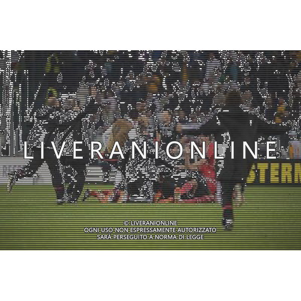 Juventus - Benfica Uefa Europa League Semifinali di Ritorno Federico Tardito/Agenzia Aldo Liverani Sas Nella foto esultanza Benfica