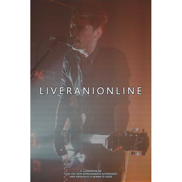 John Ridgard of Warwickshire band Coves performing at The Lexington, King\'s Cross, London, England, UK on 1st May 2014. AG ALDO LIVERANI SAS ONLY ITALY