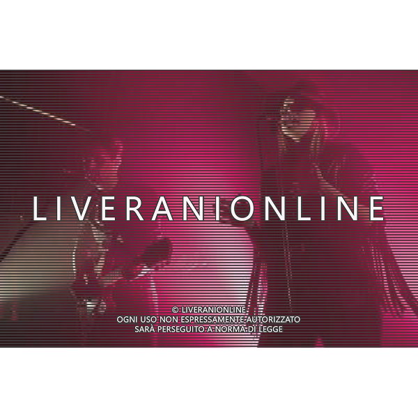 Warwickshire band Coves perform at The Lexington, King\'s Cross, London, England, UK on 1st May 2014. The band consists of John Ridgard (instruments) and Beck Wood (vocals). AG ALDO LIVERANI SAS ONLY ITALY