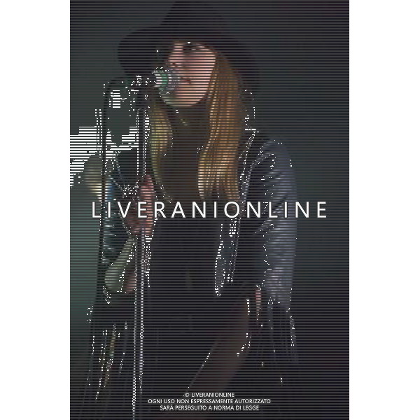 Beck Wood of Warwickshire band Coves performing at The Lexington, King\'s Cross, London, England, UK on 1st May 2014. AG ALDO LIVERANI SAS ONLY ITALY