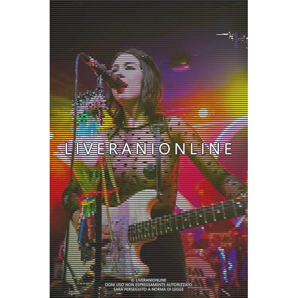 Dum Dum Girls, Dee Dee Penny, Jules, Sandy and Malia, play the Scala in London on May 1st 2014. AG ALDO LIVERANI SAS ONLY ITALY