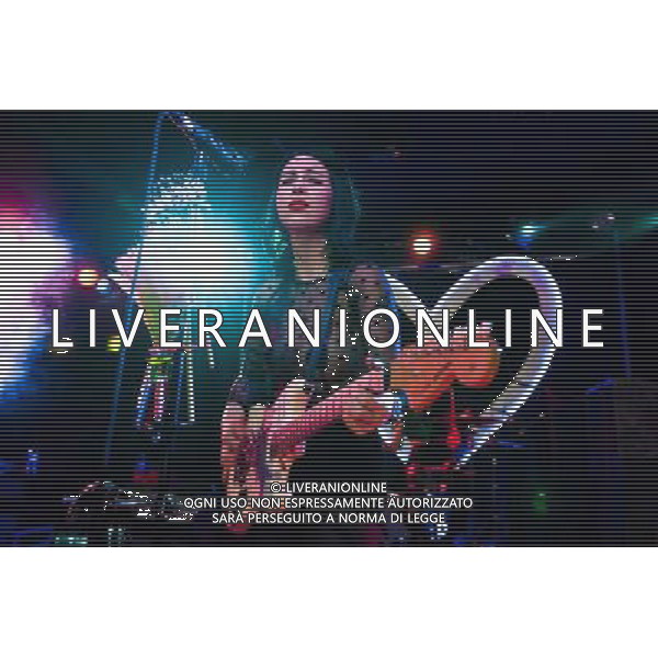 Dum Dum Girls, Dee Dee Penny, Jules, Sandy and Malia, play the Scala in London on May 1st 2014. AG ALDO LIVERANI SAS ONLY ITALY