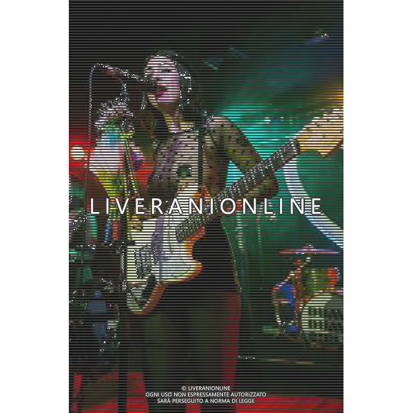 Dum Dum Girls, Dee Dee Penny, Jules, Sandy and Malia, play the Scala in London on May 1st 2014. AG ALDO LIVERANI SAS ONLY ITALY